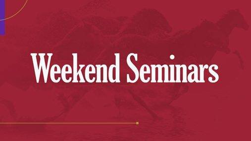 Weekend Seminars Program